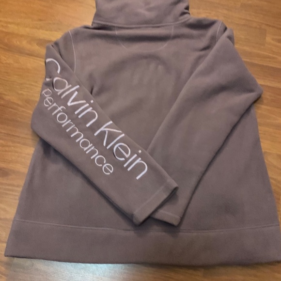 Calvin Klein Performance outdoor mock neck ladies fleece, zip up jacket - Picture 2 of 10